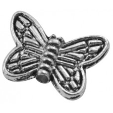 10.5mm Antique Silver Colour Butterfly 7