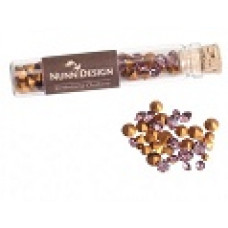 5 grams assorted Preciosa crystal Chatons 1-4mm Light Amethyst