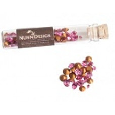 5 grams assorted Preciosa crystal Chatons 1-4mm Rose