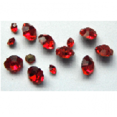 5 grams Red Chinese crystal Chatons 2,3,4 mm
