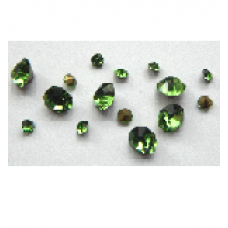 5 grams Green Chinese crystal Chatons 2,3,4 mm