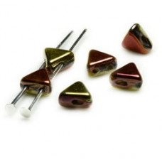10 grams Kheops 2 hole beads California Gold Rush 00030 98542