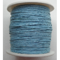 1mm Cotton Cord in light blue. Price per 10 metres