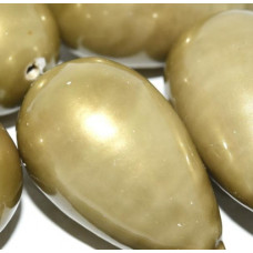 40x18mm Papier Mache Olive 222
