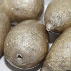 24x18mm Papier Mache Olive Grey 812