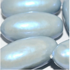 40x18mm Papier Mache Olive 204