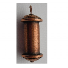 30mm Copper Plated Patera Pendant with 21mm Channel