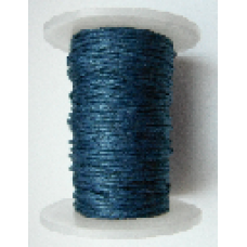 1mm Cotton Cord in petrol blue. Price per 10 metres