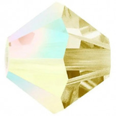 50 pack 3mm Preciosa Bicones Jonquil AB