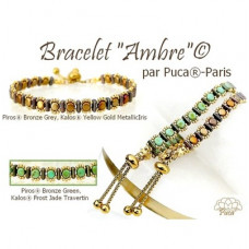 Free Pattern - Ambre Bracelet
