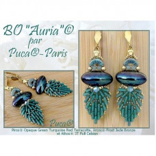 Free Pattern - Auria Earrings