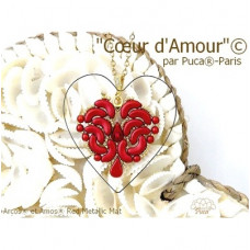 Free Pattern - Coeur d'Amour Pendant