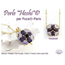 Hoshi Beaded Bead par Puca Pattern