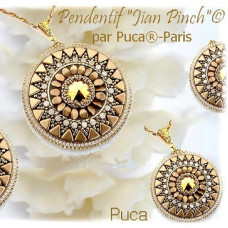 Free Pattern - Jian Pinch Pendant
