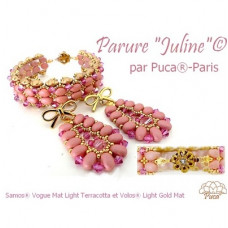 Free Pattern - Juline Bracelet and Earrings