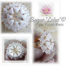 Free Pattern - Lotus Ring