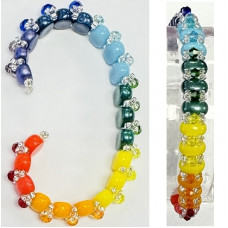 Les Perles par Puca Modesty Bracelet Kit Primary Rainbow Les Perles par Puca Modesty Bracelet Kit Primary Rainbow