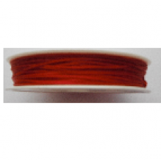0.5mm Nylon Cord in red. Price per 25 metres