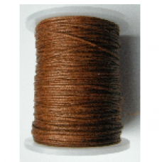 1mm Cotton Cord in sienna. Price per 10 metres