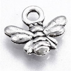 10.5mm Silver Colour Bee