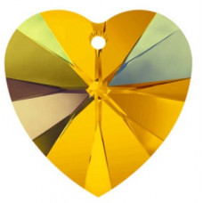 6202 heart 18mm Topaz AB