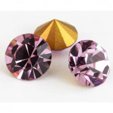 1100 SS34 Vintage Chatons Light Amethyst Gold Foiled 6 pack 1100 SS34 Vintage Chatons Light Amethyst Gold Foiled 6 pack