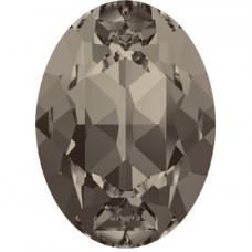 4120 18x13mm Swarovski pointed back Oval Greige Foiled