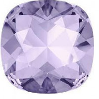 4470 10mm Square Fancy Stone Violet Foiled