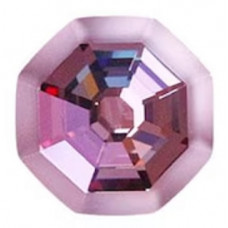4678 8mm Swarovski Solaris Octagon Crystal Antique Pink Foiled 2 pack 4678 8mm Swarovski Solaris Octagon Crystal Antique Pink Foiled 2 pack