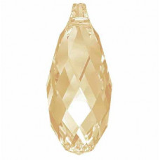 6010 11x5.5mm Briolette Pendant Sand Opal 2 pack