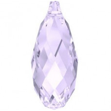 6010 11x5.5mm Briolette Pendant Smoky Mauve 2 pack