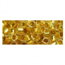5g TOHO Aiko Gold Lined Crystal TA-11-701