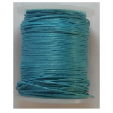1mm Cotton Cord in turquoise. Price per 10 metres